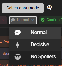 Chat Mode Selection