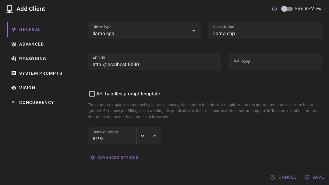 connect a client add client modal
