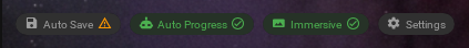 Quick settings chips